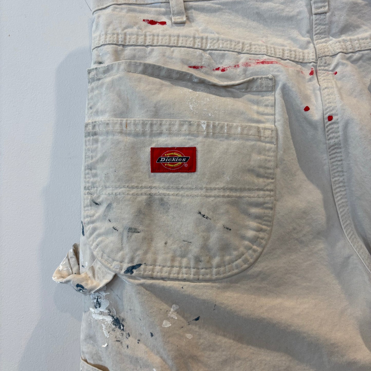 00's Dickies ディッキーズ ペインター ワークパンツ 白/B3939P-SO