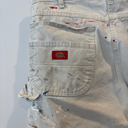 00's Dickies ディッキーズ ペインター ワークパンツ 白/B3939P-SO