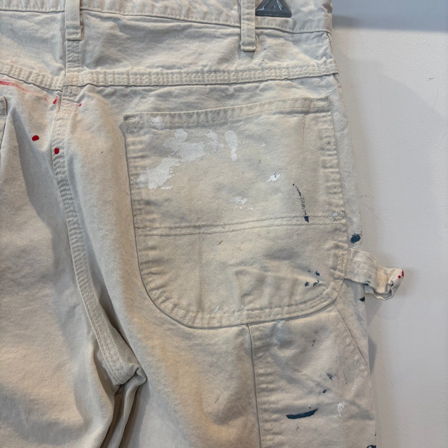 00's Dickies ディッキーズ ペインター ワークパンツ 白/B3939P-SO