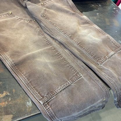 00’s Carhartt ダブルニー DKB ダークブラウン (32×30)/C0443P-SO