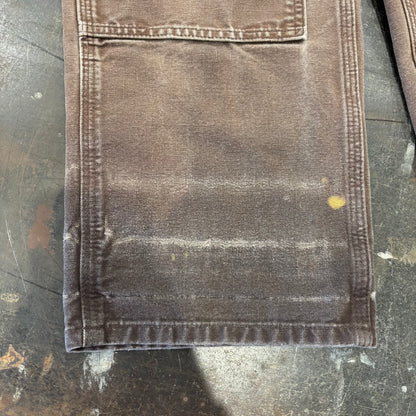 00’s Carhartt ダブルニー DKB ダークブラウン (32×30)/C0443P-SO
