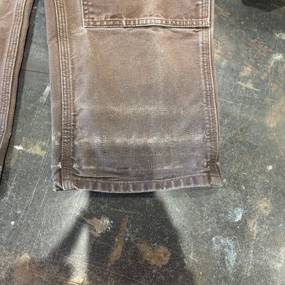 00’s Carhartt ダブルニー DKB ダークブラウン (32×30)/C0443P-SO