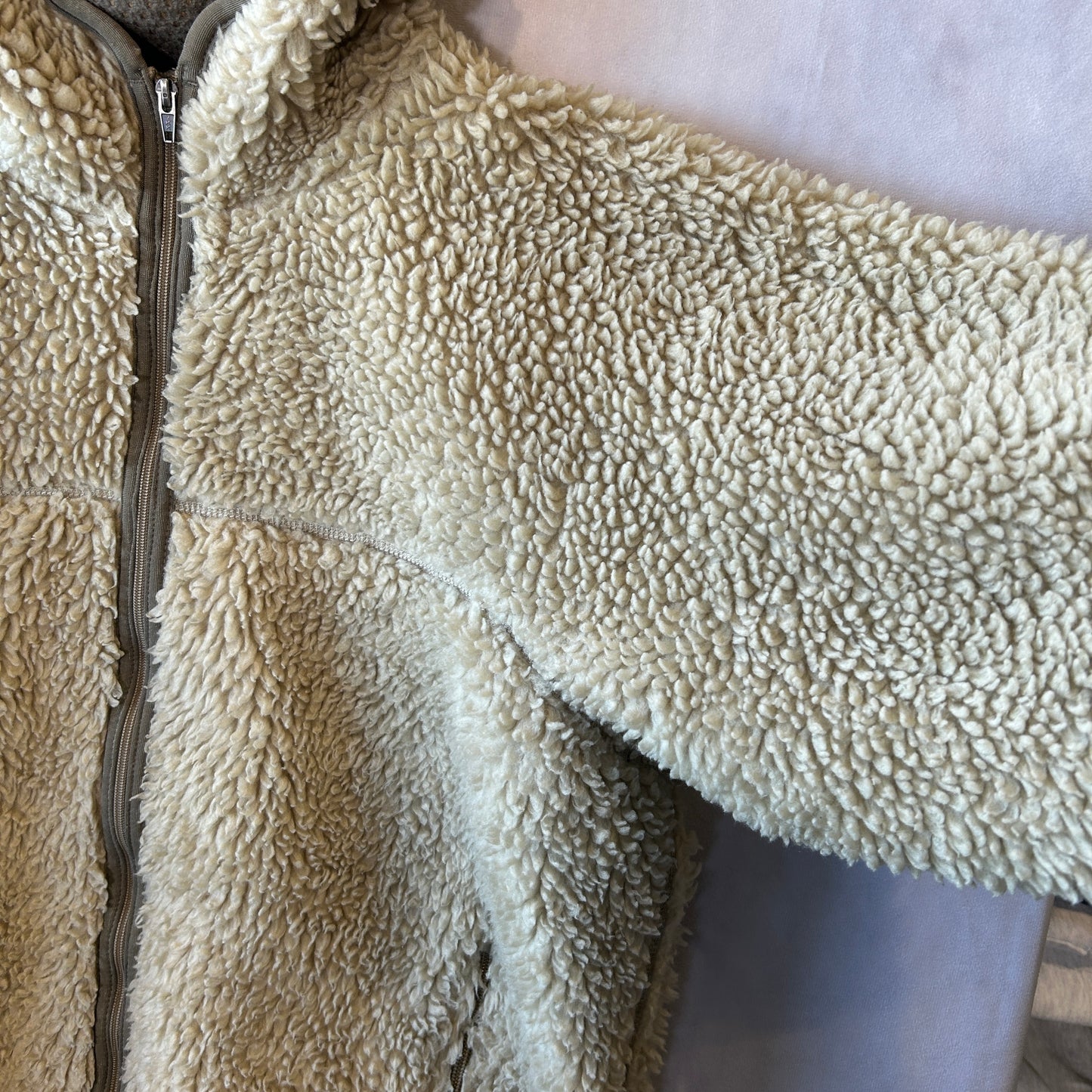 00's Patagonia パタゴニア Rhythm Hoodie リズムフーディー フリース レトロカーキ (S)/A9208J-SO