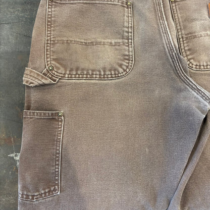 00’s Carhartt ダブルニー DKB ダークブラウン (32×30)/C0443P-SO