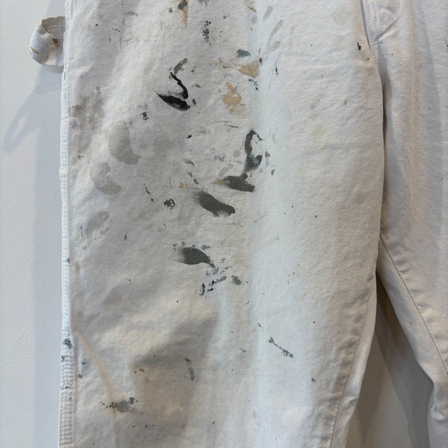 00's Dickies ディッキーズ Sherwin Williams 企業ロゴ ペインター ワークパンツ 白 (38×32)/B3940P-SO