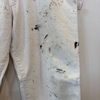 00's Dickies ディッキーズ Sherwin Williams 企業ロゴ ペインター ワークパンツ 白 (38×32)/B3940P-SO