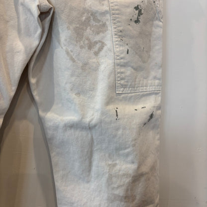 00's Dickies ディッキーズ Sherwin Williams 企業ロゴ ペインター ワークパンツ 白 (38×32)/B3940P-SO