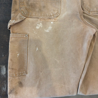 00’s Carhartt ダブルニー BRN ブラウン(32×32)/C0445P-SO