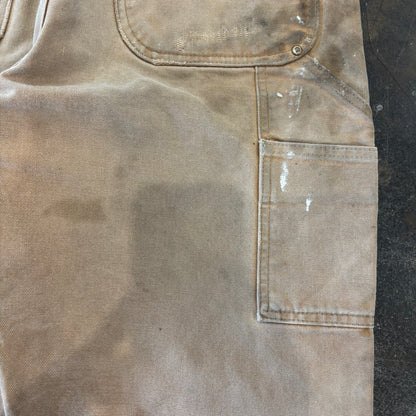 00’s Carhartt ダブルニー BRN ブラウン(32×32)/C0445P-SO