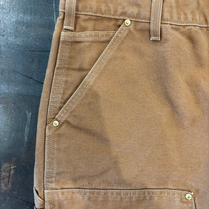 Carhartt ダブルニー BRN ブラウン(38×34)/C0454P-SO