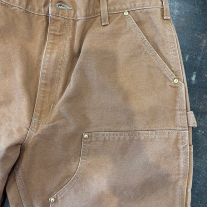 Carhartt ダブルニー BRN ブラウン(38×34)/C0454P-SO