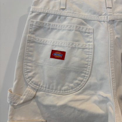 00's Dickies ディッキーズ ペインターパンツ 白 (32×32)/B3941P-SO