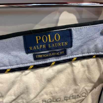 00's POLO RALPH LAUREN ラルフローレン チノ ショートパンツ 黒 (w35)/C0899P-SO
