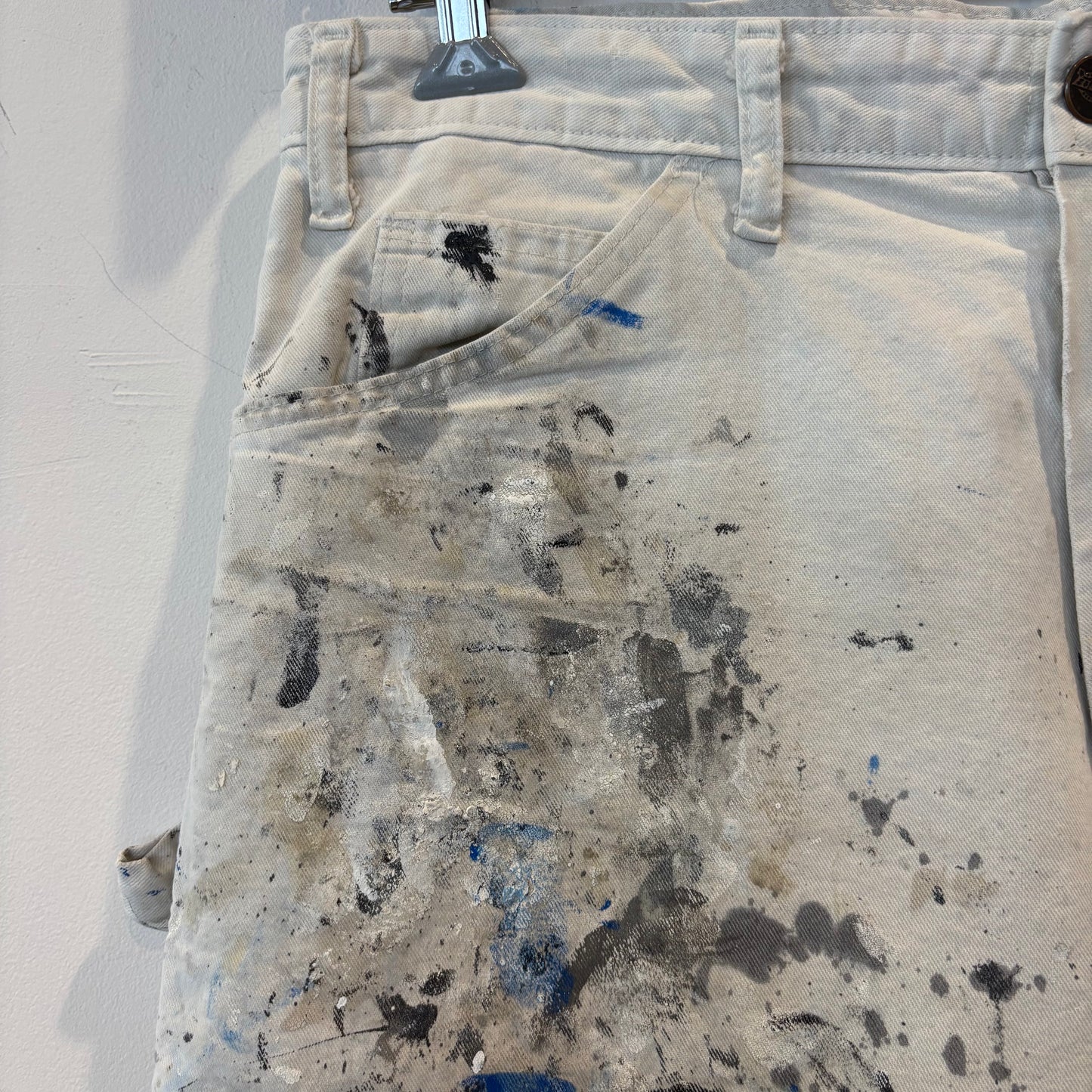 00's Dickies ディッキーズ ペインター ワークパンツ 白 /B3942P-SO