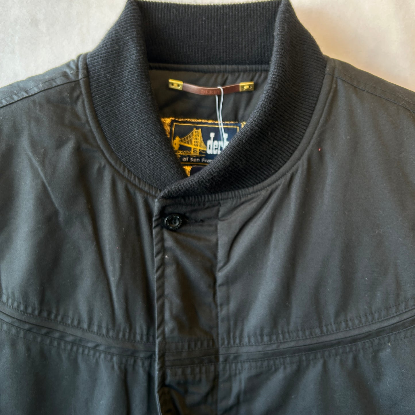 Derby of San Francisco ダービーベスト STYLE 302 Vest Black/Gold (XL)/A9310V-SO