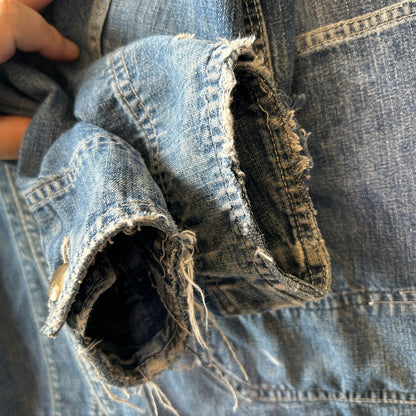 50's Hercules ヘラクレス デニムカバーオール　裏地無し (46相当)/A9277J-SO