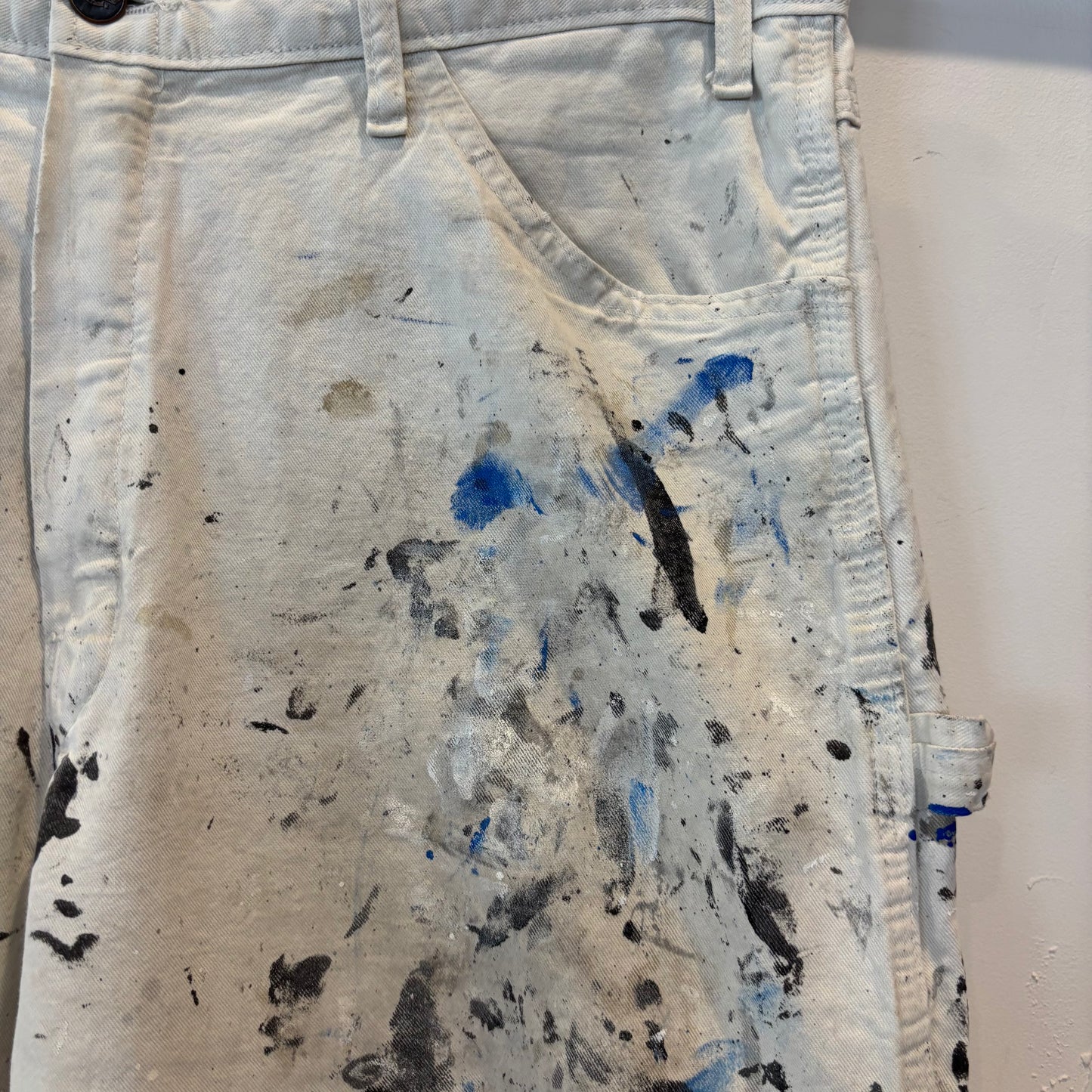 00's Dickies ディッキーズ ペインター ワークパンツ 白 /B3942P-SO