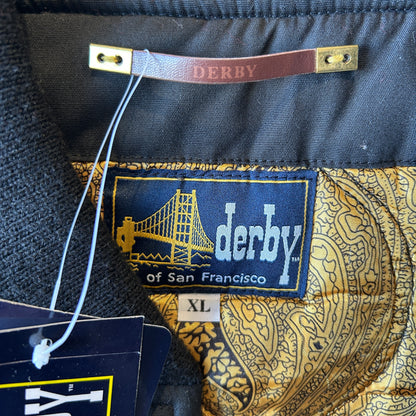 Derby of San Francisco ダービーベスト STYLE 302 Vest Black/Gold (XL)/A9310V-SO
