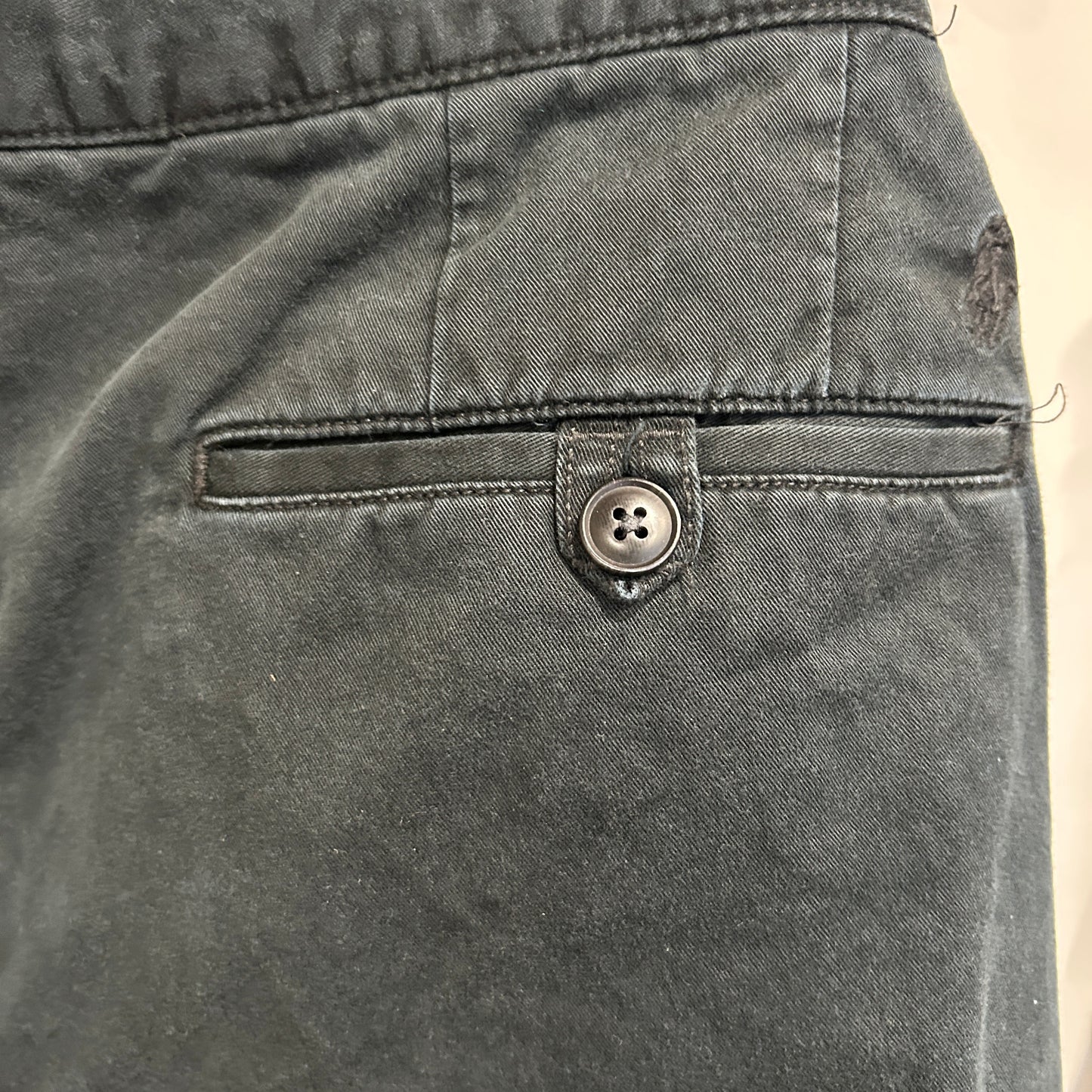 00's POLO RALPH LAUREN ラルフローレン チノ ショートパンツ 黒 (w35)/C0899P-SO