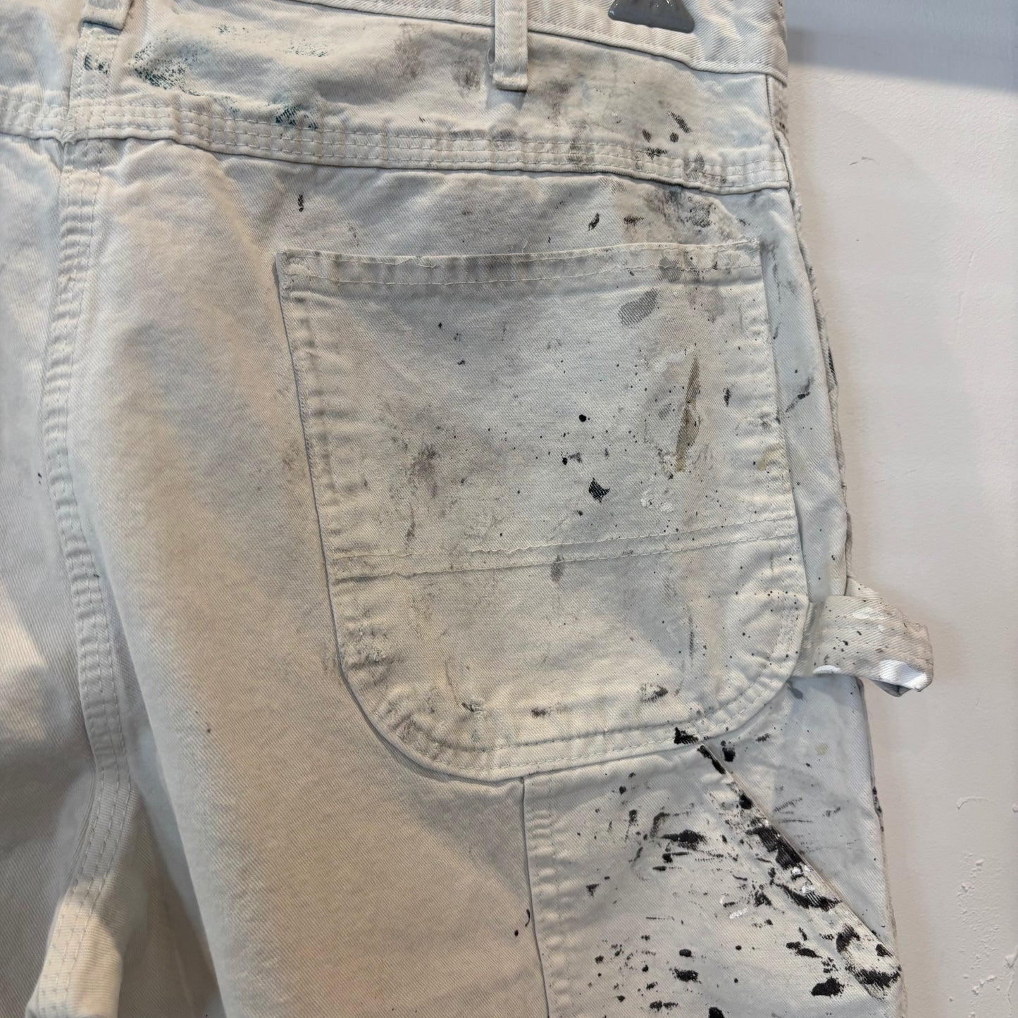 00's Dickies ディッキーズ ペインター ワークパンツ 白 /B3942P-SO