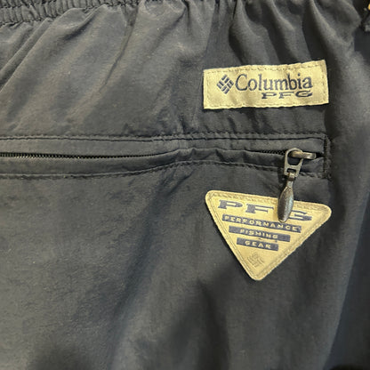 00's Columbia コロンビア PFG ナイロンショートパンツ 紺 (L)/C0900P-SO