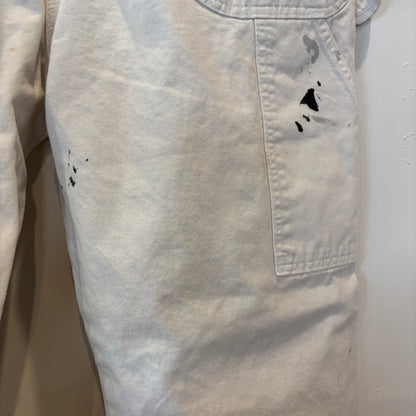 00's Dickies ディッキーズ Sherwin Williams 企業ロゴ ペインター ワークパンツ 白 (38×32)/B3943P-SO