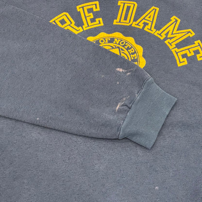 90's Champion チャンピオン NOTRE DAME ノートルダム大学 カレッジスウェット ネイビー (L) /A2028S-SO