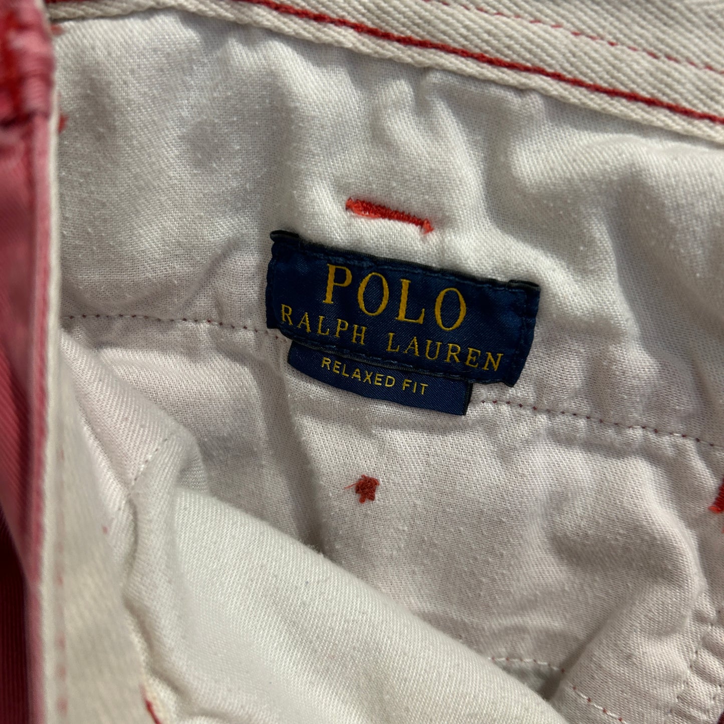 POLO RALPH LAUREN ラルフローレン チノ ショートパンツ ピンク (w34)/C0902P-SO