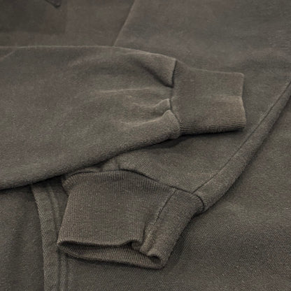 90's Champion チャンピオン 刺繍 スウェット フーディー ブラック (L) /B3003S-SO