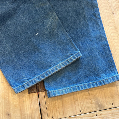 00's Carhartt カーハート デニム ダブルニーパンツ サスペンダーボタン B07 DNM(33×32)/B2759P-SO