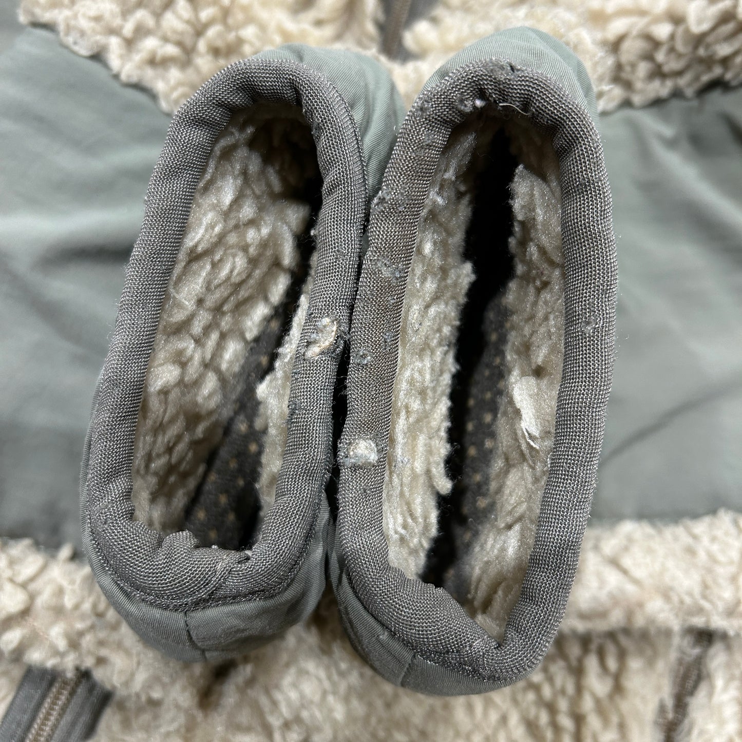 00's Patagonia パタゴニア Rhythm Hoodie リズムフーディー フリース レトロカーキ (S)/A9208J-SO