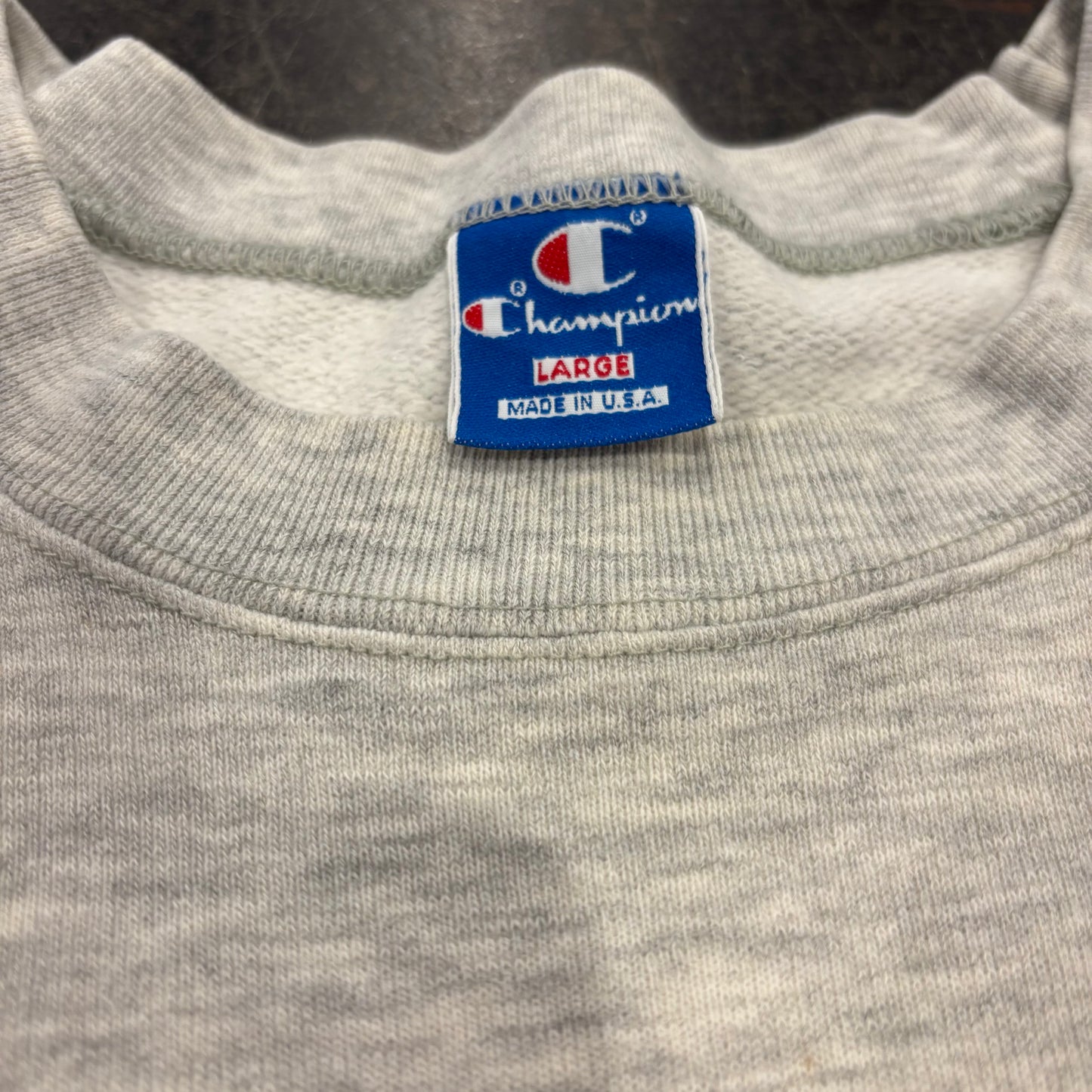 90's Champion チャンピオン TRINITY PAWLING カレッジスウェット グレー (L) /B3463S-SO
