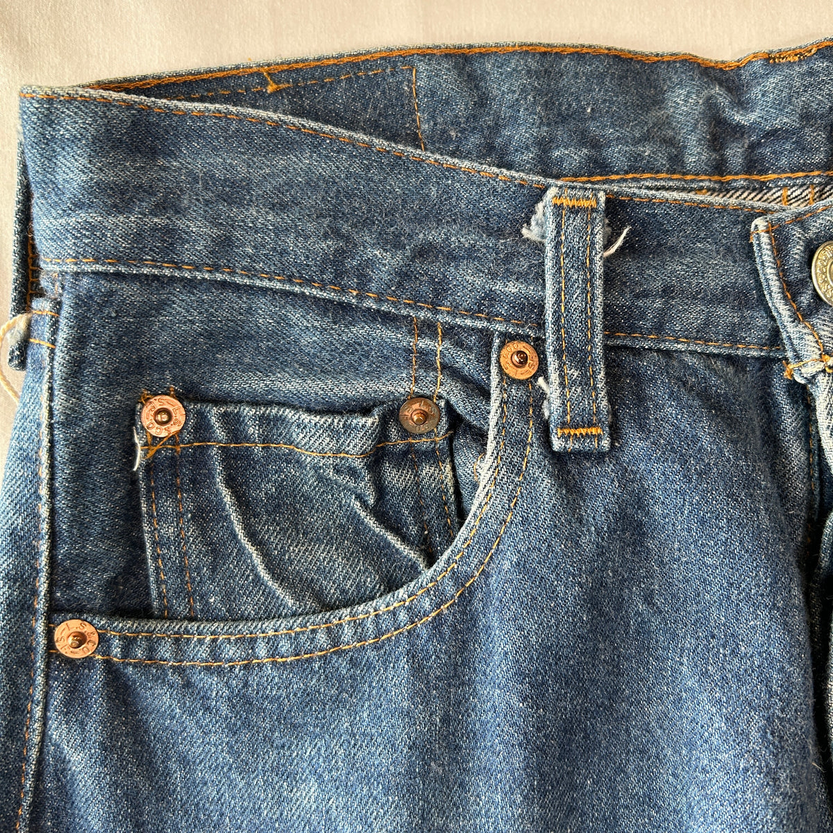 80's Levi's 501 赤耳 デニムパンツ 濃紺(W29L36)/C1686P-SO