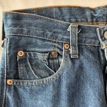 80's Levi's 501 赤耳 デニムパンツ 濃紺(W29L36)/C1686P-SO