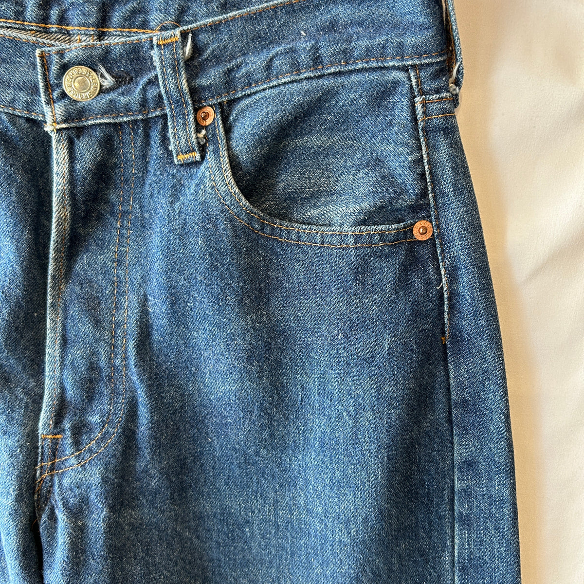 80's Levi's 501 赤耳 デニムパンツ 濃紺(W29L36)/C1686P-SO