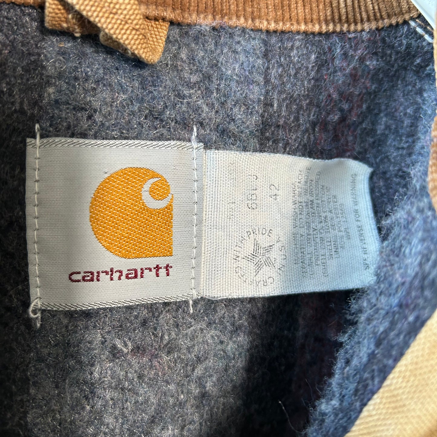 90's Carhartt カーハート デトロイトジャケット 6BLJ(42)/A5875