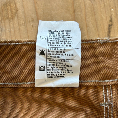 00's Carhartt ダブルニー ワークパンツ B01 BRN Made in USA(36×32)/A8301P-SO