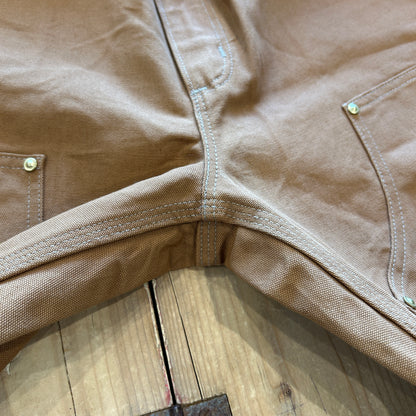 00's Carhartt ダブルニー ワークパンツ B01 BRN Made in USA(36×32)/A8301P-SO
