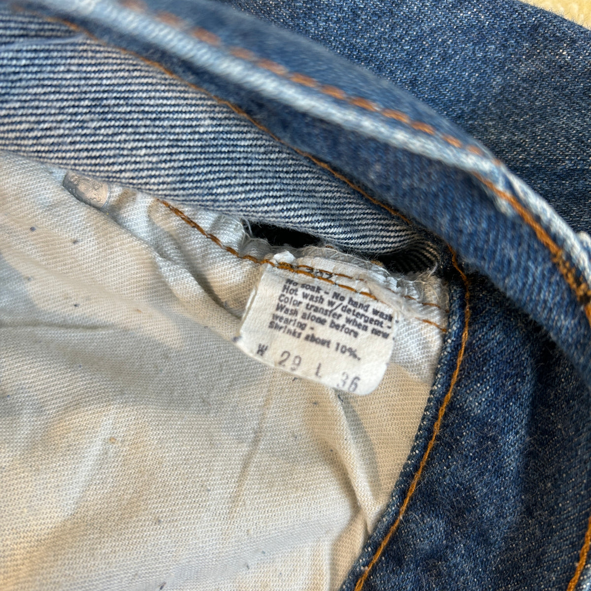 80's Levi's 501 赤耳 デニムパンツ 濃紺(W29L36)/C1686P-SO