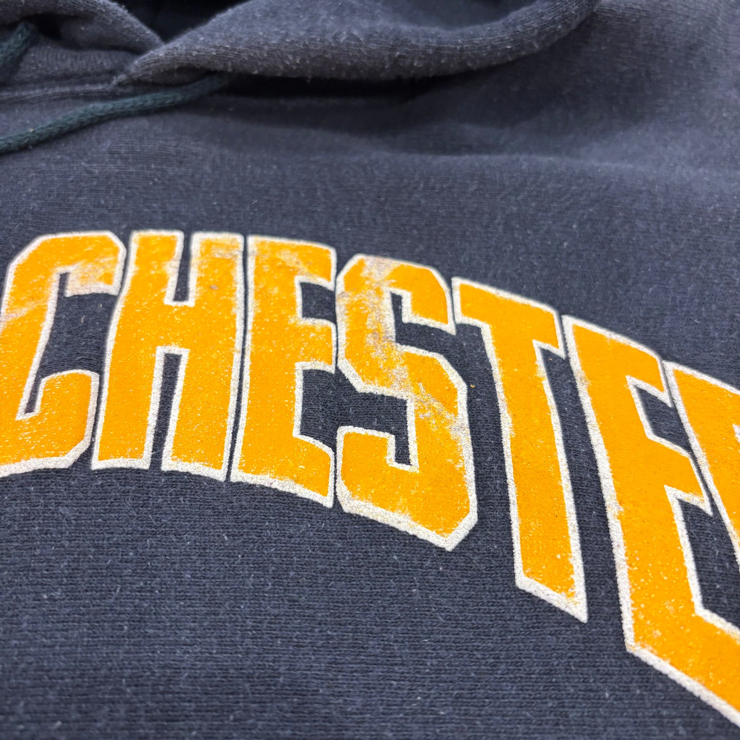 90's Sand-Knit リバースタイプ WEST CHESTER UNIVERSITY カレッジスウェット フーディー ネイビー (M) /B2840S-SO