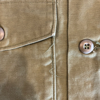 70's US ARMY ユーティリティーシャツ OG 107 ミリタリー カーキ (M)/A7736SH-SO