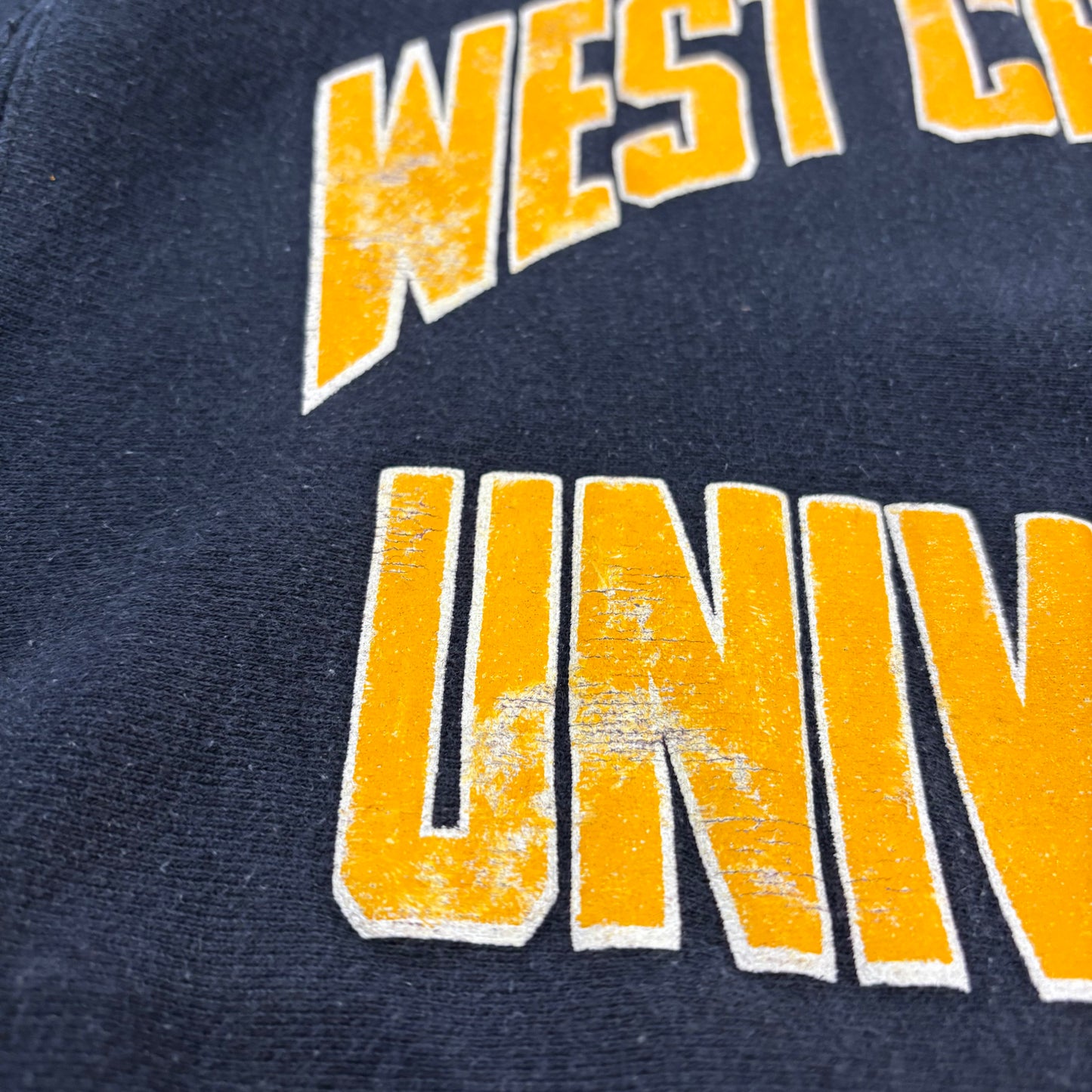 90's Sand-Knit リバースタイプ WEST CHESTER UNIVERSITY カレッジスウェット フーディー ネイビー (M) /B2840S-SO