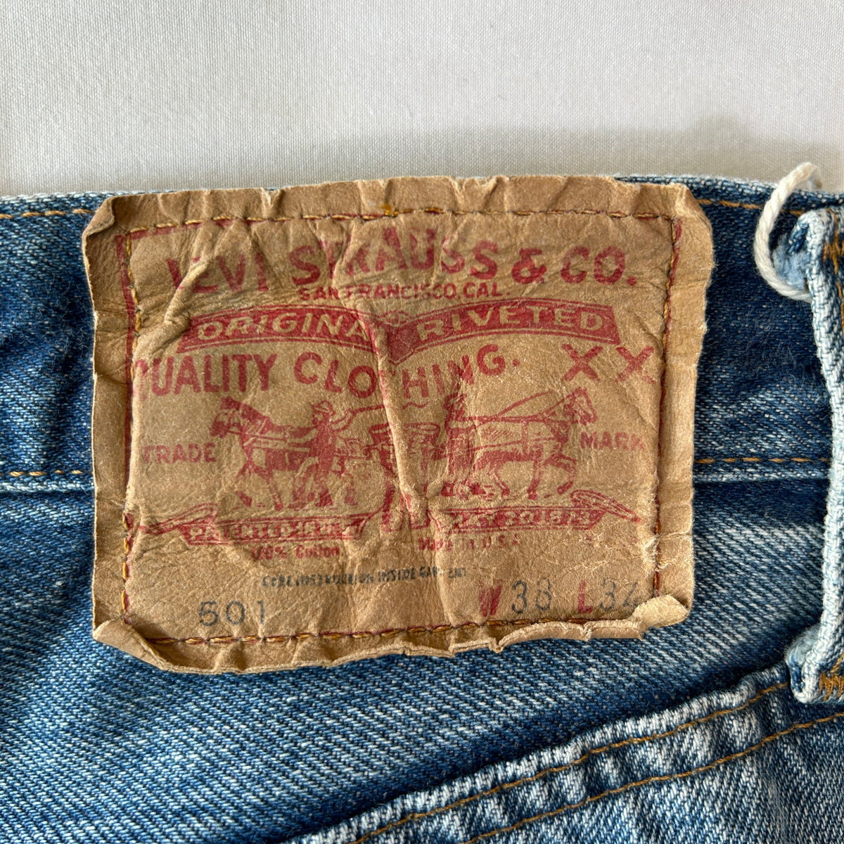 70's Levi's リーバイス 501 66後期 デニムパンツ (w38L34)/C0149P-SO