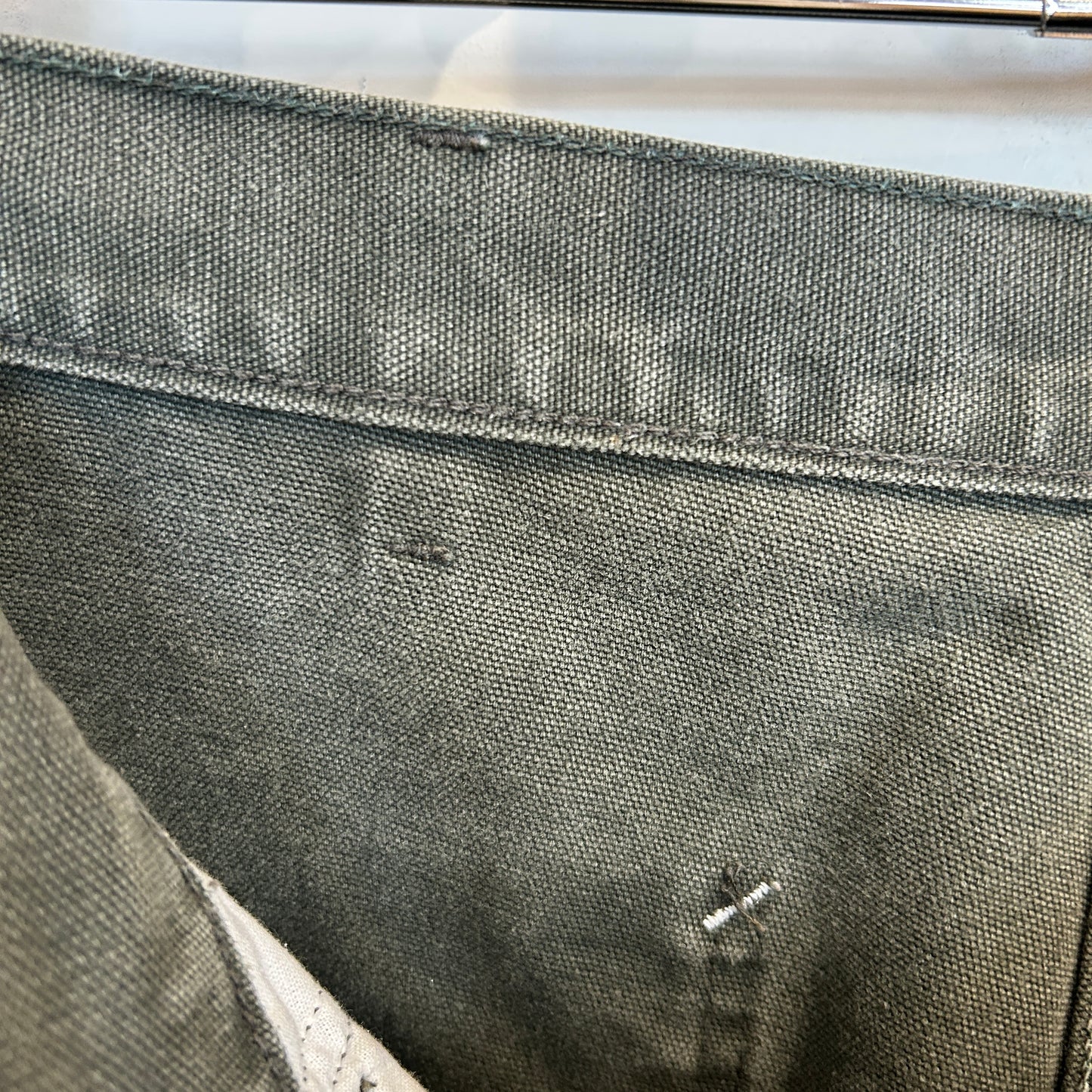 00's Carhartt カーハート ペインターショートパンツ モスグリーン (サイズ不明)/B3673P-SO