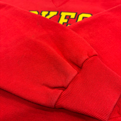 90's Champion チャンピオン TUSKEGEE UNIVERSITY カレッジスウェット 赤 (L) /B1592S-SO