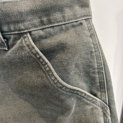 00's Carhartt カーハート ペインターショートパンツ モスグリーン (サイズ不明)/B3673P-SO