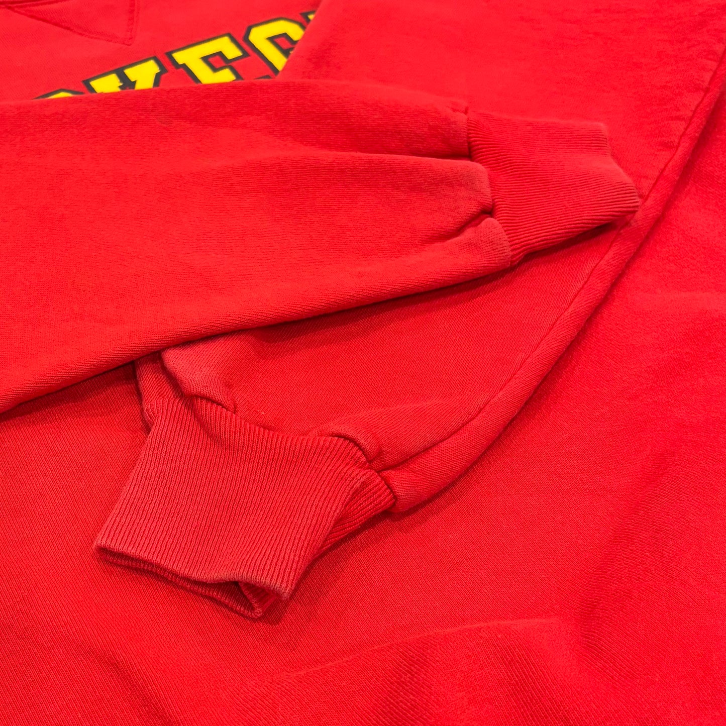 90's Champion チャンピオン TUSKEGEE UNIVERSITY カレッジスウェット 赤 (L) /B1592S-SO