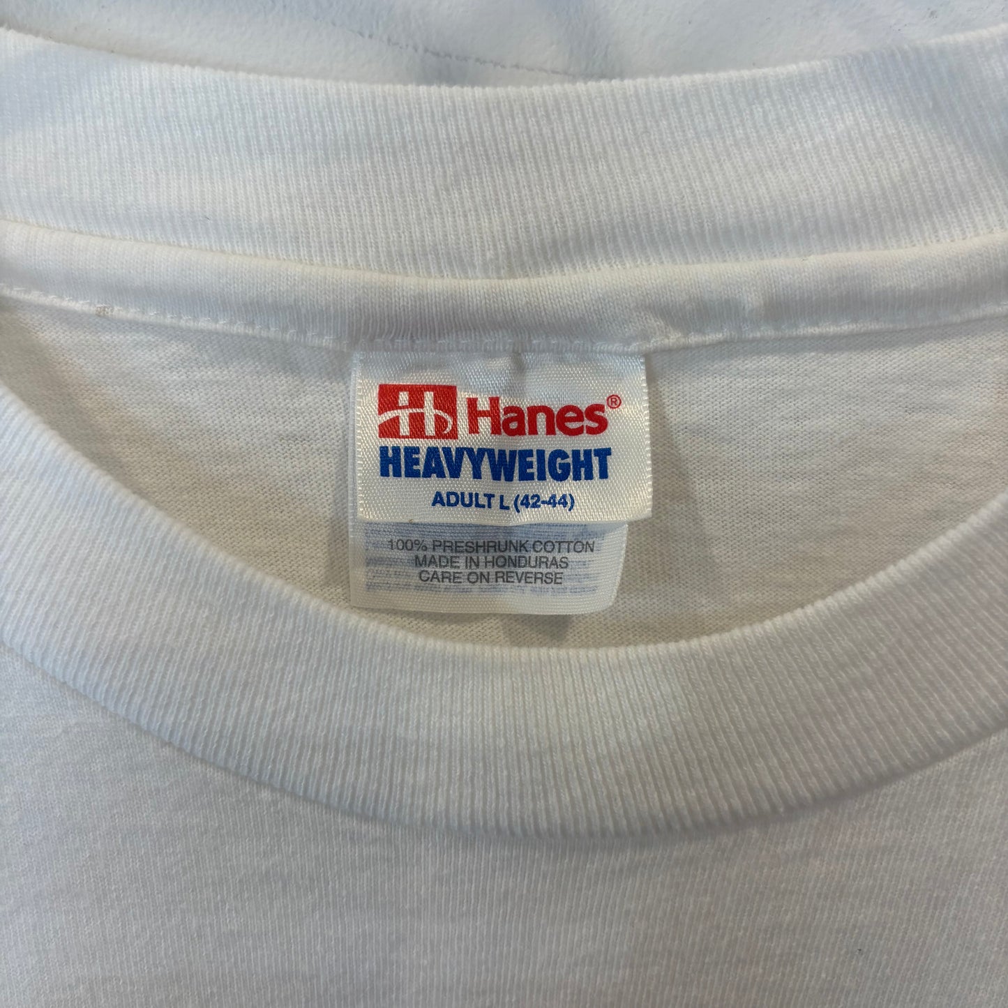 90's Hanes Heavy Weight Kroger "Showcace of Dogs" アドバタイジングTシャツ 白(L)/B3947T-SO
