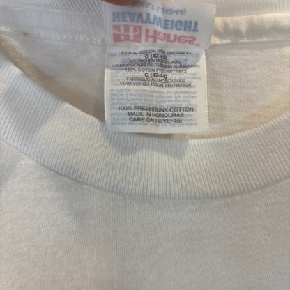 90's Hanes Heavy Weight Kroger "Showcace of Dogs" アドバタイジングTシャツ 白(L)/B3947T-SO
