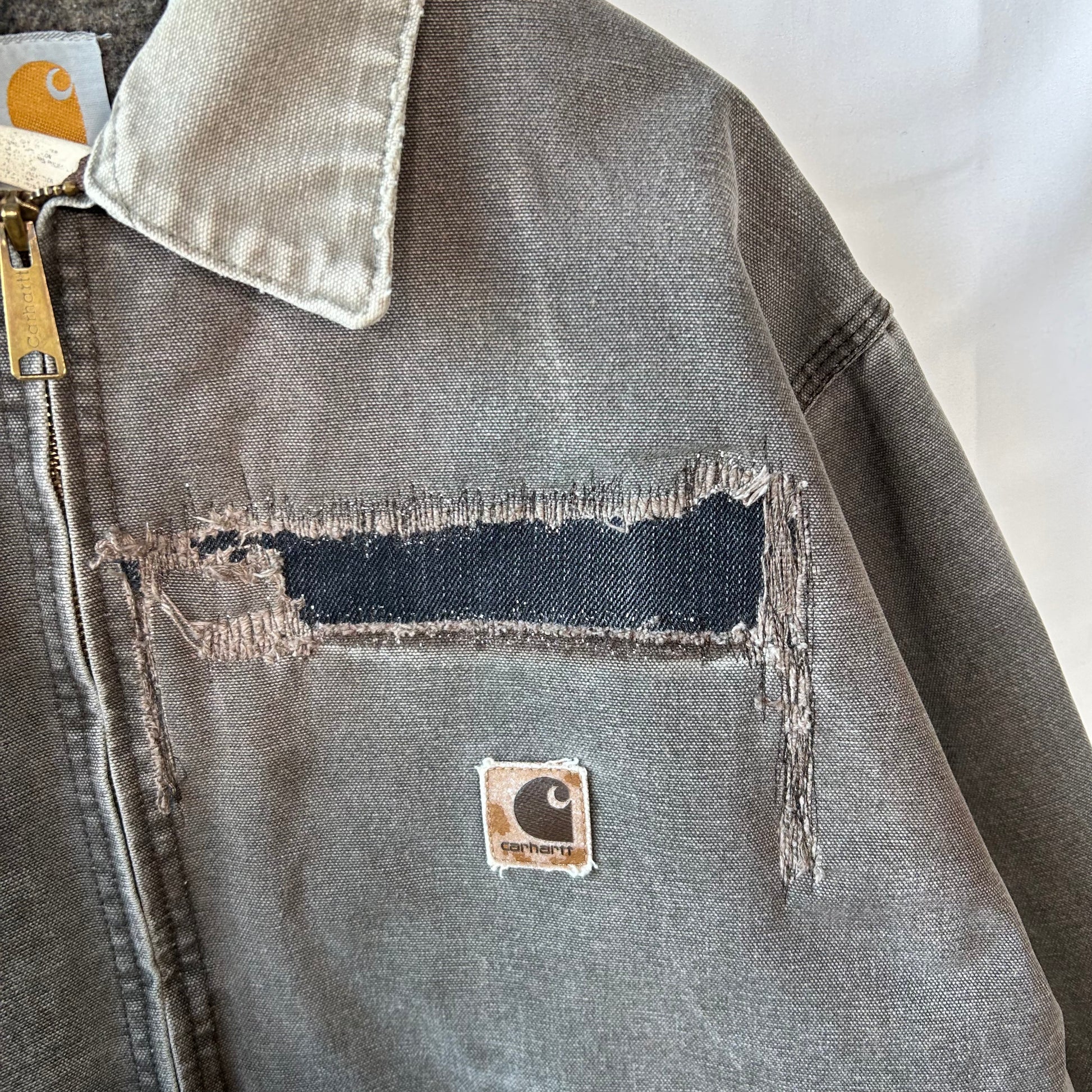 00's Carhartt カーハート デトロイトジャケット グレー(サイズ不明 00's Carhartt カーハート デトロイトジャケット グレー(サイズ不明